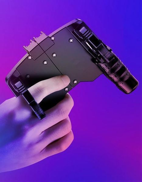 Геймпад з тригерами GamePro MG190 для мобільного телефону (Black) 1448 фото