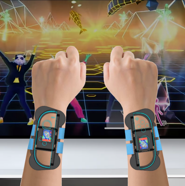 Держатели ремешки на руки JYS Arm Band (2 шт.) для Joy-Con Nintendo Switch 2 1505 фото
