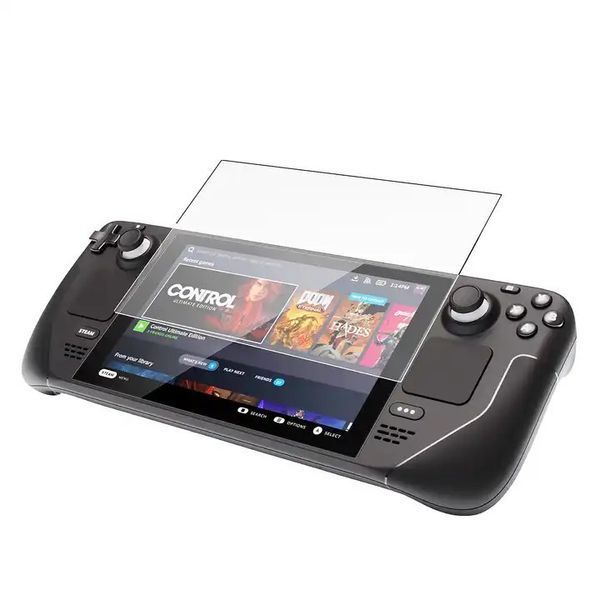 Загартоване захисне скло Screen Pro для портативної ігрової консолі Valve STEAM DECK / STEAM DECK OLED 0793 фото