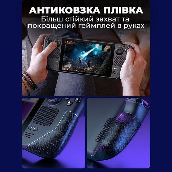 Набір 4в1 протислизьких наліпок та накладок JSAUX для Steam Deck / Steam Deck OLED 1457 фото