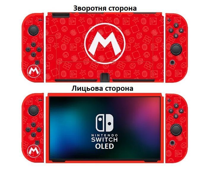 Чехол накладка Super Mario для Nintendo Switch OLED 0692 фото