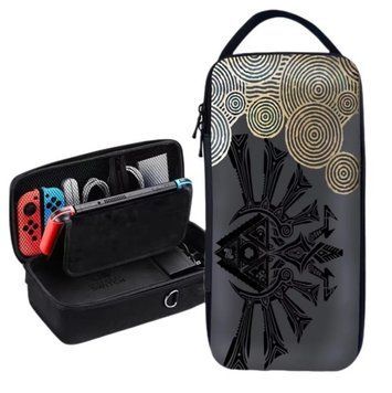 Увеличенный защитный кейс Mini Travel Zelda для игровой консоли Nintendo Switch / Nintendo Switch OLED 1444 фото