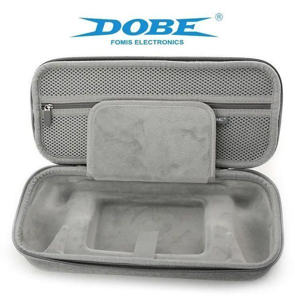 Жорсткий захисний кейс чохол DOBE для ігрової консолі Sony PlayStation Portal PS5 (Grey) 0943 фото