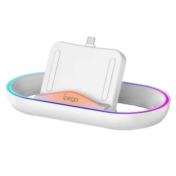 Зарядна станція iPega PG-P5P02 для PlayStation Portal з LED-індикацією (White) 1089 фото