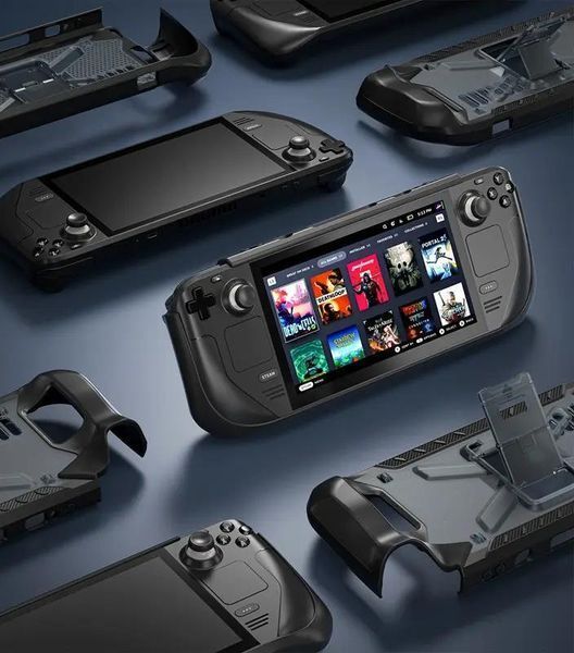 Якісний захисний чохол FashionCase для ігрової консолі Valve STEAM DECK / STEAM DECK OLED (Black) 0941 фото