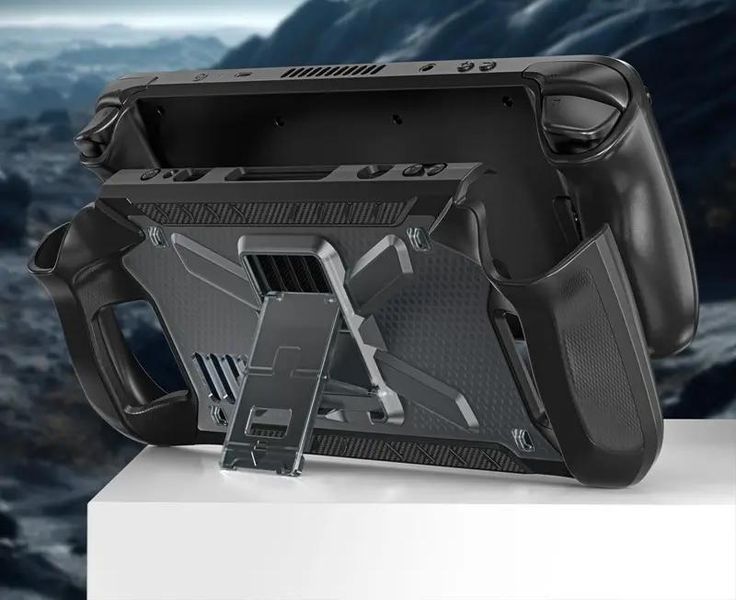 Якісний захисний чохол FashionCase для ігрової консолі Valve STEAM DECK / STEAM DECK OLED (Black) 0941 фото