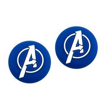 Силіконові накладки на стіки Marvel Avengers для Sony DualShock PS4 / DualSense PS5 (2шт.) 0476 фото