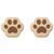Силіконові накладки на стіки Paws (Light Brown) для Nintendo Switch / Switch OLED / Switch LITE (2шт.) 1348 фото