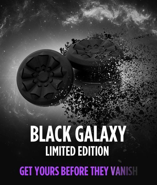 Накладки на стики KontrolFreek Galaxy (Black Limited Edition) для Sony DualShock PS4 / DualSense PS5 0677 фото