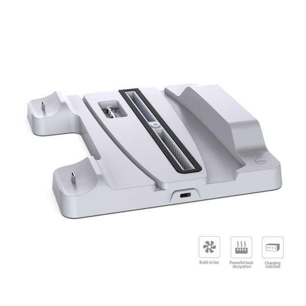 Многофункциональная зарядная станция DOBE TP5-1507 с охлаждением для Sony PlayStation 5 Blu-ray/Digital 0992 фото