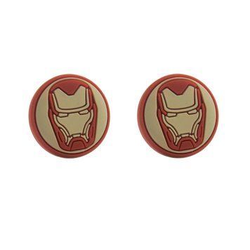 Силіконові накладки на стіки Iron-Man для Sony DualShock PS4 / DualSense PS5 (2шт.) 0480 фото