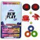 Комплект NEWPLAY Aim Boost Kit (3в1): накладки на стики Blood Hand + прицельные кольца + удлинители аналогов 0993 фото 1
