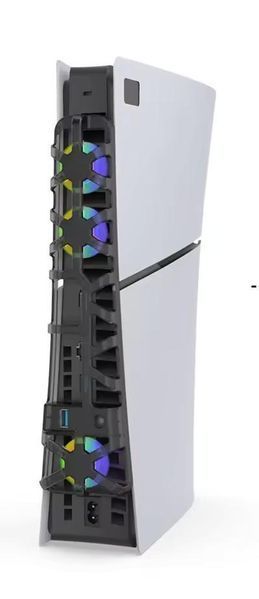 Вентилятор (кулер) c подсветкой Dobe TP5-3538S для активного охлаждения игровой приставки Sony PlayStation 5 1094 фото