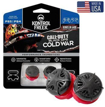 Накладки на стіки KontrolFreek Call of Duty: Black Ops Cold War для Sony DualShock PS4 / DualSense PS5 0678 фото