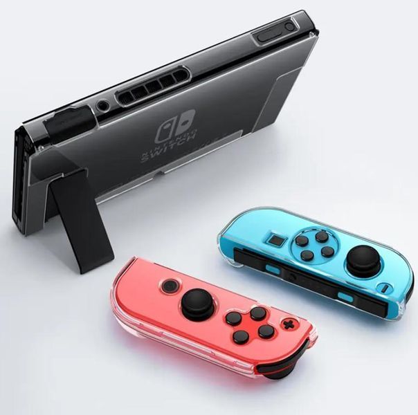 Чохол накладка Transparent для Nintendo Switch (Прозорий) 1246 фото