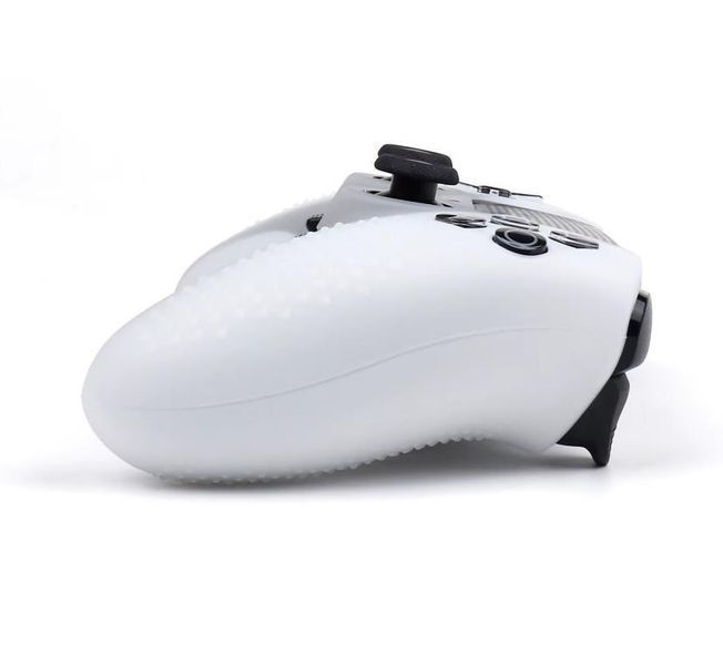 Защитный силиконовый чехол Full White для геймпада Sony DualSense EDGE 1402 фото