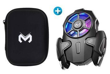 Комплект MEMO AK03 (Black): ігрові тригери з технологією Air Mappping + автономний RGB кулер охолодження для телефону (400 mAh) + 1196 фото