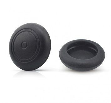 Силіконові накладки на стіки Thumb Grips для Nintendo Switch (Чорні, 2шт.) 0484 фото
