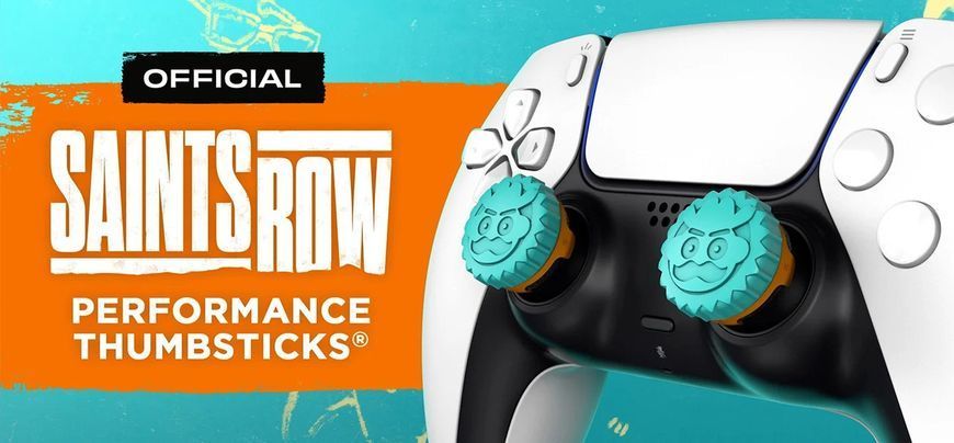 Накладки на стики KontrolFreek Saints Row (Limited Edition) для Sony DualShock PS4 / DualSense PS5 0679 фото