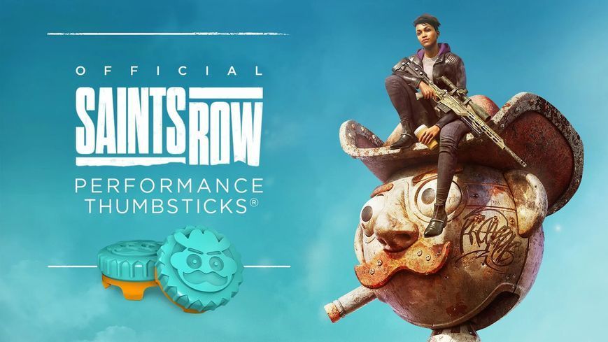 Накладки на стики KontrolFreek Saints Row (Limited Edition) для Sony DualShock PS4 / DualSense PS5 0679 фото