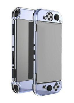 Чохол накладка Transparent Blue для Nintendo Switch OLED 1248 фото