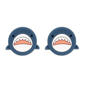 Силіконові накладки на стіки Shark для Nintendo Switch (2шт.) 0670 фото