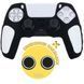Качественный защитный силиконовый чехол Rubber Protective (Black/White) для геймпада DualSense Sony 1046 фото 1