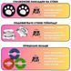 Комплект NEWPLAY Aim Boost Kit (3в1): накладки на стики Paws B/W + прицельные кольца + удлинители аналогов 0996 фото 2