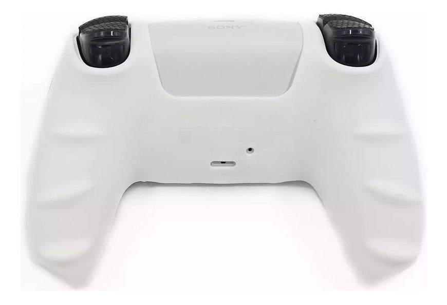 Якісний захисний силіконовий чохол Marvel`s Spider-Man 2 (White) для геймпаду Sony DualSense PS5 + накладки на стіки 1319 фото