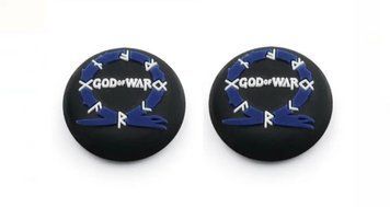 Силіконові накладки на стіки God of War Ragnarok для геймпадів Sony DualShock PS4 / DualSense PS5 / Xbox Series|One (2шт.) 0730 фото