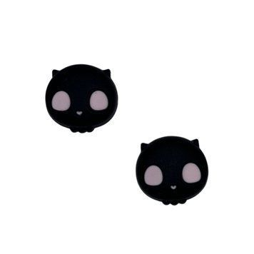 Силіконові накладки на стіки Black Cat для Nintendo Switch (2шт.) 0626 фото
