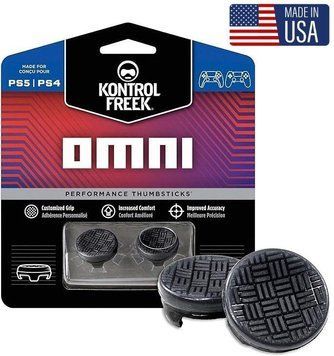 Накладки на стіки KontrolFreek Omni (Black) для Sony DualShock PS4 / DualSense PS5 0842 фото