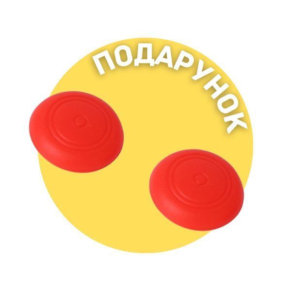 Жорсткий захисний кейс чохол для ігрової консолі Nintendo Switch / Nintendo Switch OLED (Red) + в подарунок накладки на стіки 0422 фото