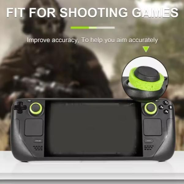 Прицільні кільця на стіки NewPlay Precision Rings (6в1) для Steam Deck / DualSense PS5 / Asus Rog Ally / DualShock PS4 / Xbox 1031 фото