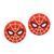 Силіконові накладки на стіки Spider-Man mask для геймпадів Sony DualShock PS4 / DualSense PS5 / Xbox Series|One (2шт., Red) 0717 фото