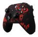 Качественный защитный силиконовый чехол BearWolf (Black/Red) для геймпада Xbox Series X|S + накладки на стики 1421 фото 2