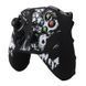 Качественный защитный силиконовый чехол BearWolf (Black/White) для геймпада Xbox Series X|S + накладки на 1420 фото 2