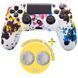 Захисний силіконовий чохол Colorful для геймпаду Sony DualShock 4&trade; (PS4) + в подарунок накладки на стіки 1201 фото 1