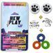 Комплект NEWPLAY Aim Boost Kit (3в1): накладки на стики Paws B/W + прицельные кольца + удлинители аналогов 1000 фото