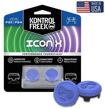 Накладки на стіки KontrolFreek Icon X (Purple) для Sony DualShock PS4 / DualSense PS5 0781 фото