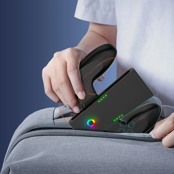Держатель с зарядкой JYS Charging Grip для Joy-Con Nintendo Switch 2 с RGB 1515 фото