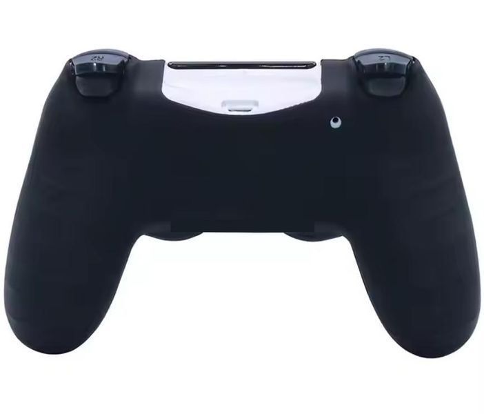Якісний захисний силіконовий чохол Ralan для геймпаду Sony DualShock 4 (PS4) + накладки на стіки 1302 фото