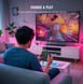Держатель с зарядкой JYS Charging Grip для Joy-Con Nintendo Switch 2 с RGB 1515 фото 5