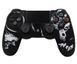 Качественный защитный силиконовый чехол BearWolf (White) для геймпада Sony DualShock (PS4) + накладки на стики 1416 фото 3