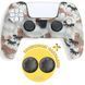 Защитный силиконовый чехол Camo (Type 2) для геймпада Sony DualSense&trade; (PS5) + в подарок накладки на стики 0914 фото