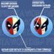 Силіконові накладки на стіки Deadpool & Wolverine для геймпадів PS4 / PS5 / Xbox (2шт.) 1203 фото 2