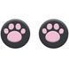 Силіконові накладки на стіки Лапки (Black/Pink) для геймпадів Sony DualShock PS4 / DualSense PS5 / Xbox Series|One (2шт.) 0809 фото