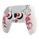 Якісний захисний силіконовий чохол Red Dragon для геймпаду Sony DualSense PS5 + накладки на стіки 1291 фото 1