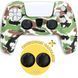 Захисний силіконовий чохол Camo (Type 8) для геймпаду Sony DualSense&trade; (PS5) + в подарунок накладки на стіки 0915 фото