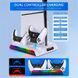 Док - станція iPega PG-P5S006 для Sony PlayStation 5 PRO / Slim (Disc|Digital Edition) та DualSense з охолодженням та RGB + кріплення для навушників (PS5) 1502 фото 6
